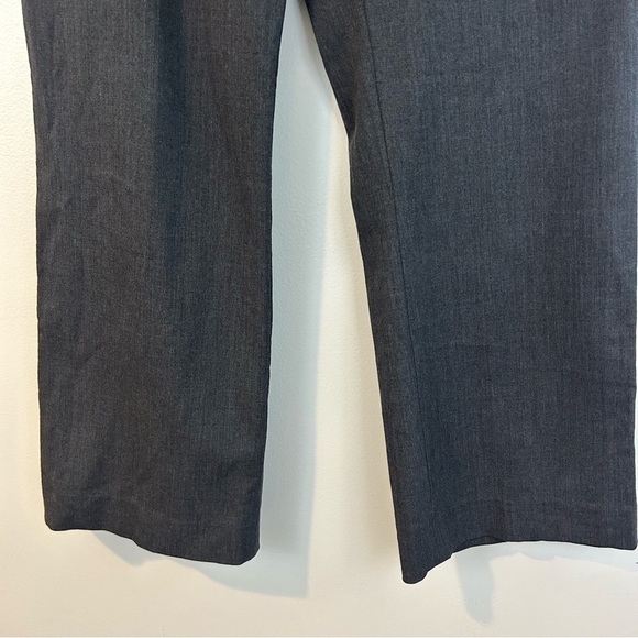 Lafayette 148 Grey Wool Trouser Dress Cropped Ankle Pants Size 8 - Picture 9 of 10